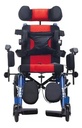 Silla De Ruedas Pca 19 Pulgadas Color Roja