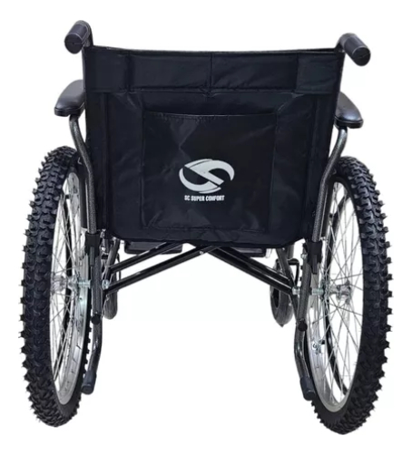 Silla De Ruedas Super Confort Sc-363 Negra 51cm