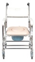 Silla Para Baño 3 En 1 Ducha Comodo Wc Ruedas Medical Ligera Descansapies