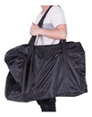 Silla De Traslado Aluminio Sc-108 Color Negro