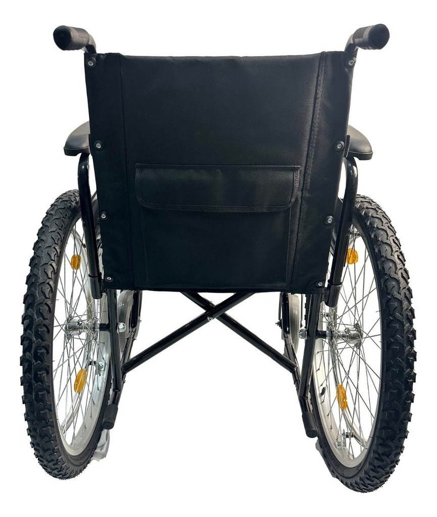 Silla De Ruedas Super Confort Sc-395 Negra 43 Cm