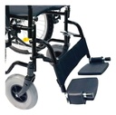 Silla De Ruedas Todo Terreno, Llantas Traseras 24 | Sc395 Color Negro