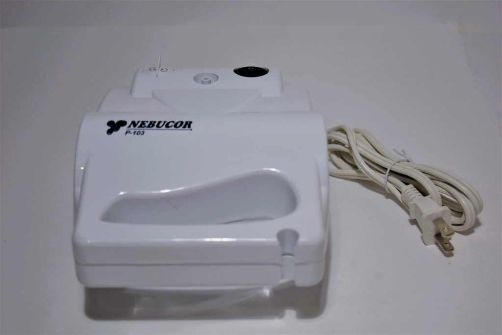 Nebulizador Nebucor P-103 Compresor Blanco Silencioso