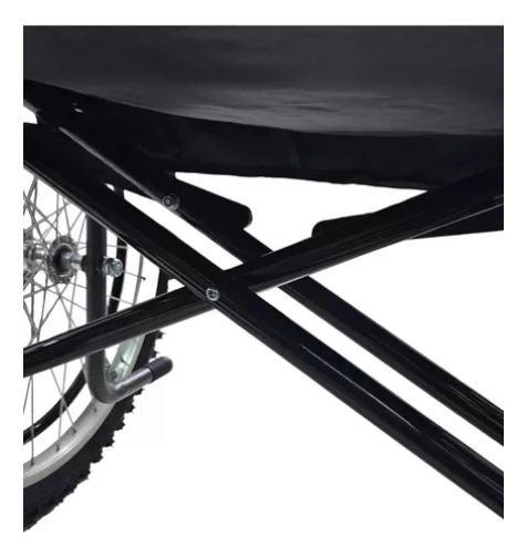 Silla De Ruedas Super Confort Sc-363 Negra 51cm