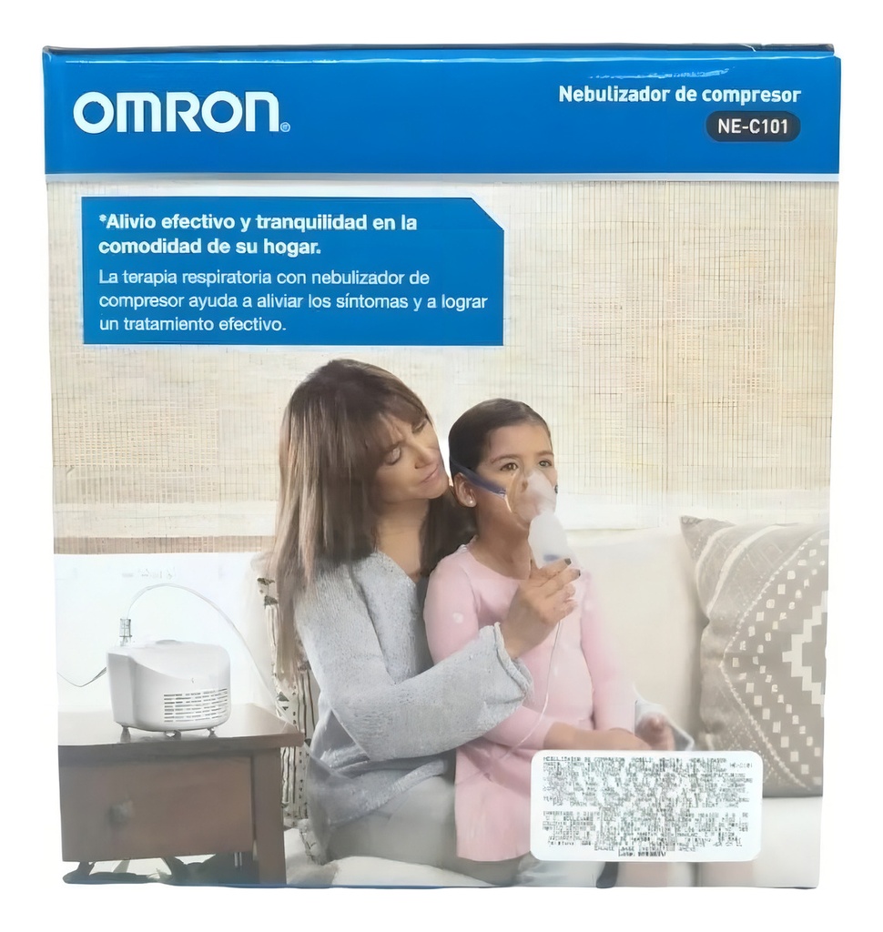 Nebulizador De Compresor Omron Ne-c101