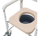 Silla Para Baño Discapacitados 3 En 1 Ducha Comodo Wc Ruedas Hilphy Medical Hil098-1