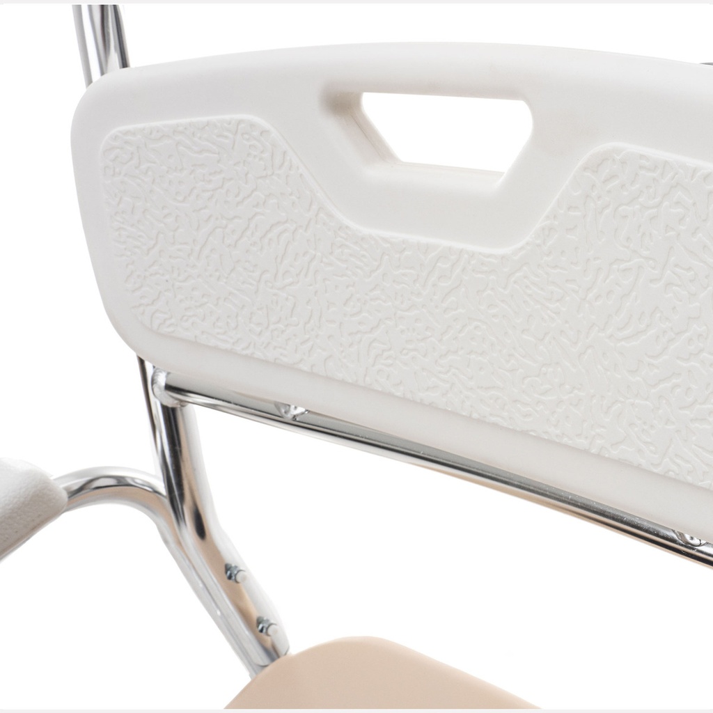 Silla Para Baño Discapacitados 3 En 1 Ducha Comodo Wc Ruedas Hilphy Medical Hil098-1