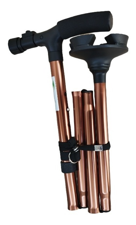 Baston De Aluminio Plegable Con Linterna Super Confort 839