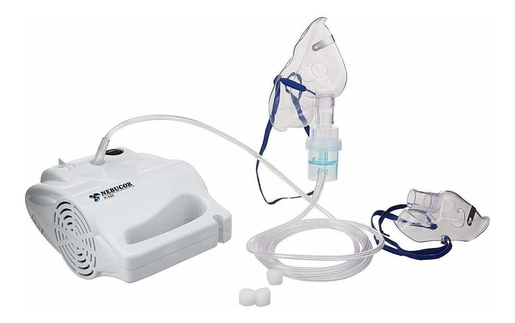 Nebulizador Nebucor P-103 Compresor Blanco Silencioso