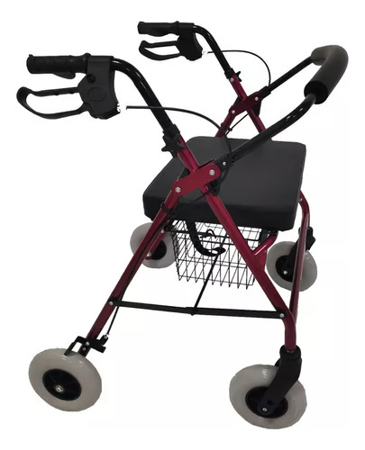 Andadera Rollator Bariátrica Sobrepeso Super Confort 873