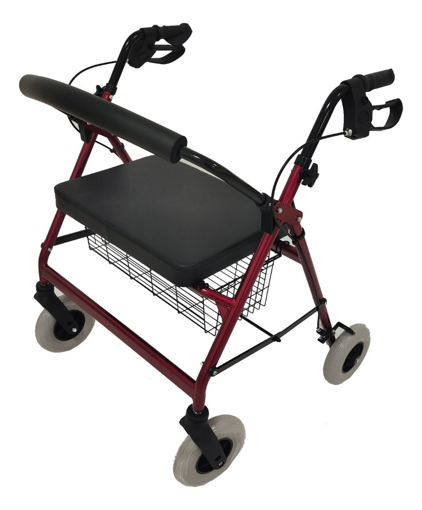 Andadera Rollator Bariátrica Sobrepeso Super Confort 873