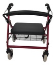 Andadera Rollator Bariátrica Sobrepeso Super Confort 873