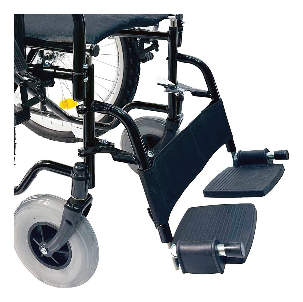 Silla De Ruedas Super Confort Sc-395 Negra 43 Cm