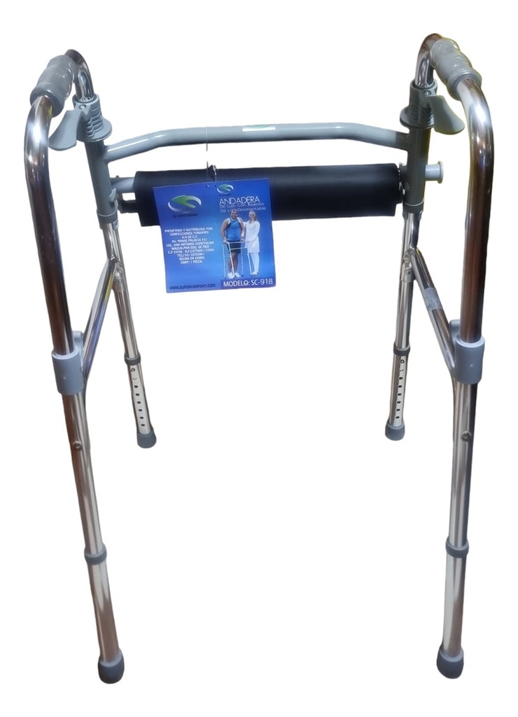 Andadera Ortopedica De Lujo Con Asiento Sc-918