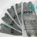 Cubrebocas Kf94 Mascarillas 3d Colores 10pzs Filtración 94%