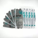 Cubrebocas Kf94 Mascarillas 3d Colores 10pzs Filtración 94%