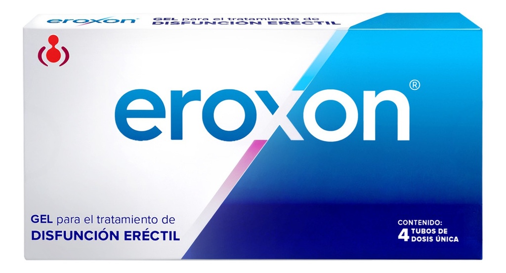 5 Cajas Eroxon Gel C/4 Tubos Tratamiento Disfunción Eréctil