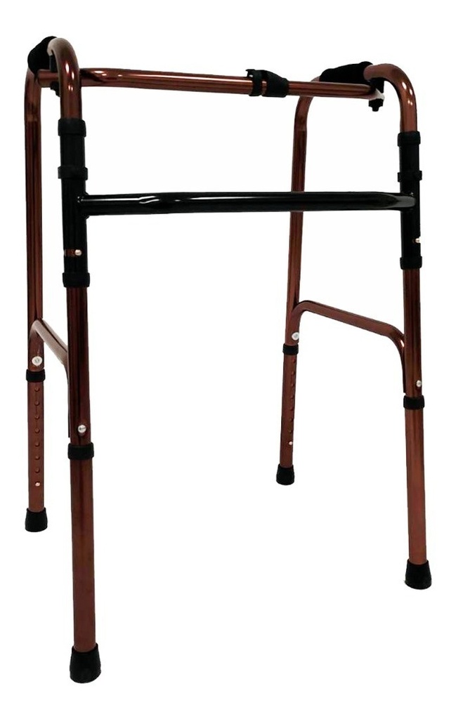 Andadera Para Adulto De Aluminio  Color Bronce Sc-916