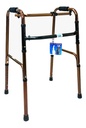 Andadera Para Adulto De Aluminio  Color Bronce Sc-916