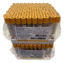 Tubo Vacutainer Bd  Amarillo / Oro 5ml   200 Piezas