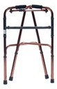 Andadera Para Adulto De Aluminio  Color Bronce