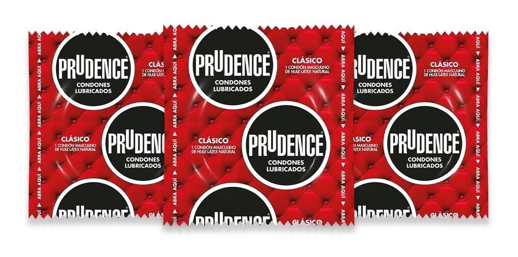 Prudence Clasico Con 100 Condones Vitrolero Gratis