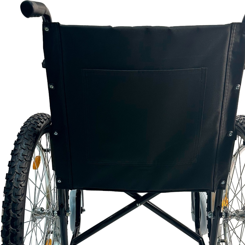 Silla De Ruedas Todo Terreno Llantas Traseras 24'' C/ Negro