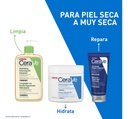 Cerave Crema Hidratante Piel Seca A Muy Seca | Piel Hidratada Hasta Por 48 Horas | Con 3 Ceramidas Esenciales | Contiene Ácido Hialurónico | Desarrollada Con Dermatólogos | 454ml | 16oz