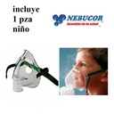 Nebulizador Nebucor P-103 Compresor Blanco Silencioso
