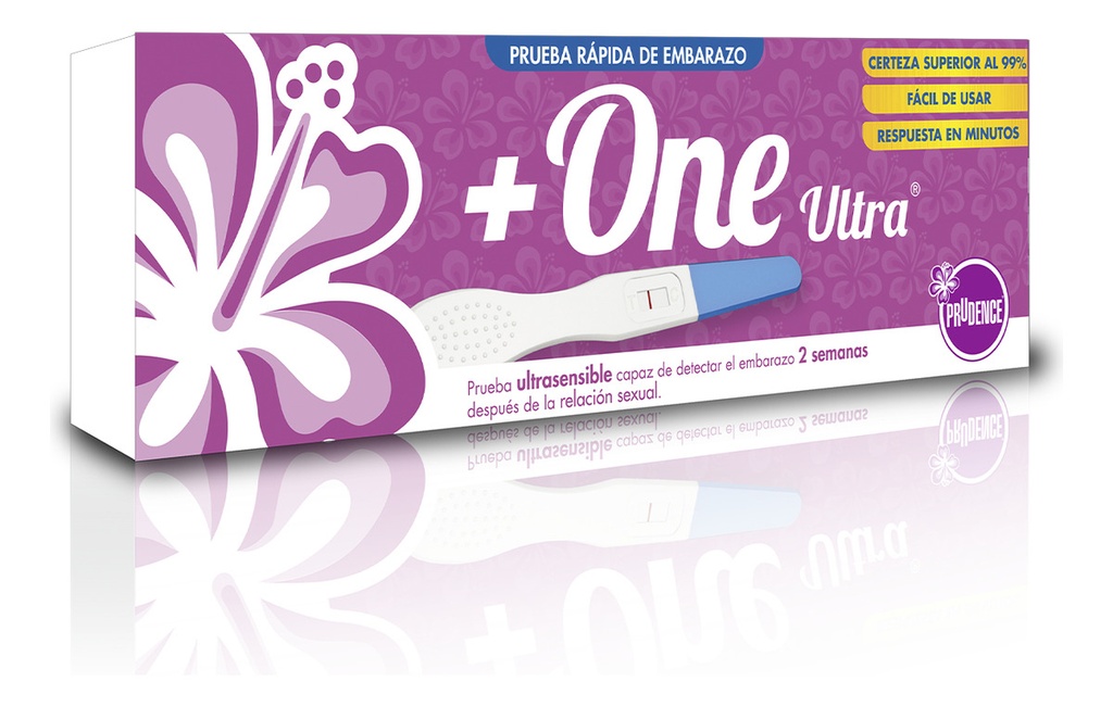 Prueba De Embarazo Prudence One Ultra Test Rápido De Un Uso