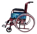 Silla De Ruedas Plegable Infantil 14 Kids Color Rojo