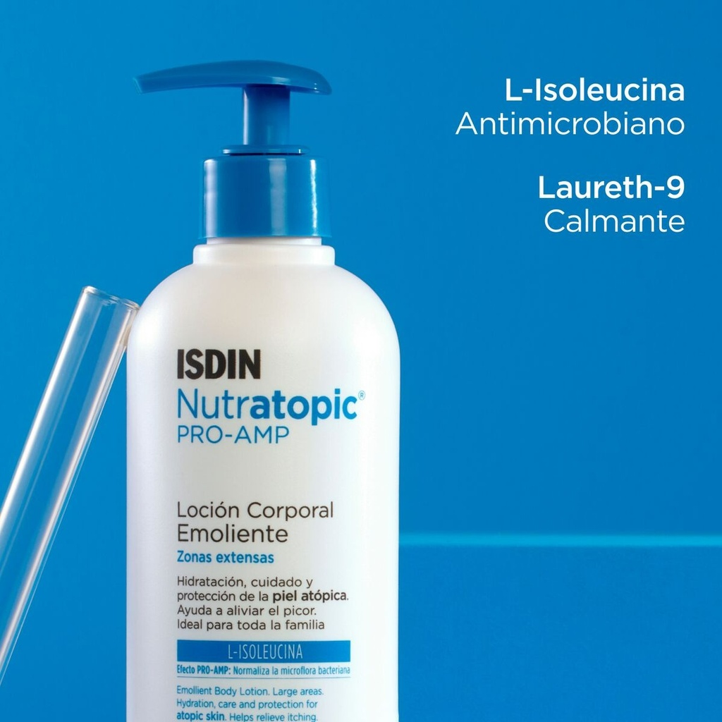 Isdin Nutratopic Pro-amp Loción Calmante Piel Atópica 400 Ml