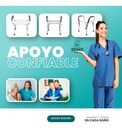 Banco Para Baño Con Brazos Desmontables - Confort- Seguridad