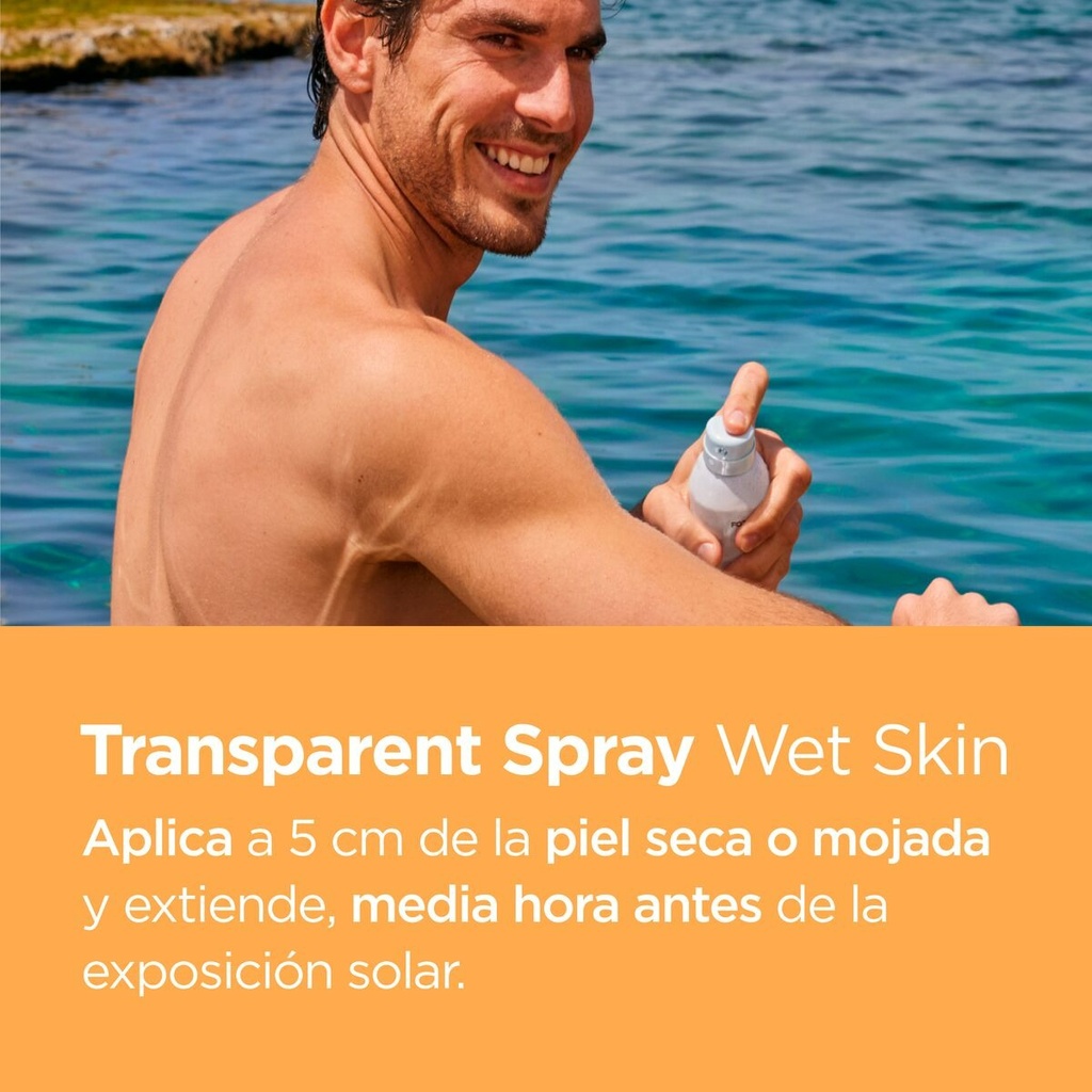 Isdin Fotoprotector Transparent  Wet Skin Spf 50+ 250ml