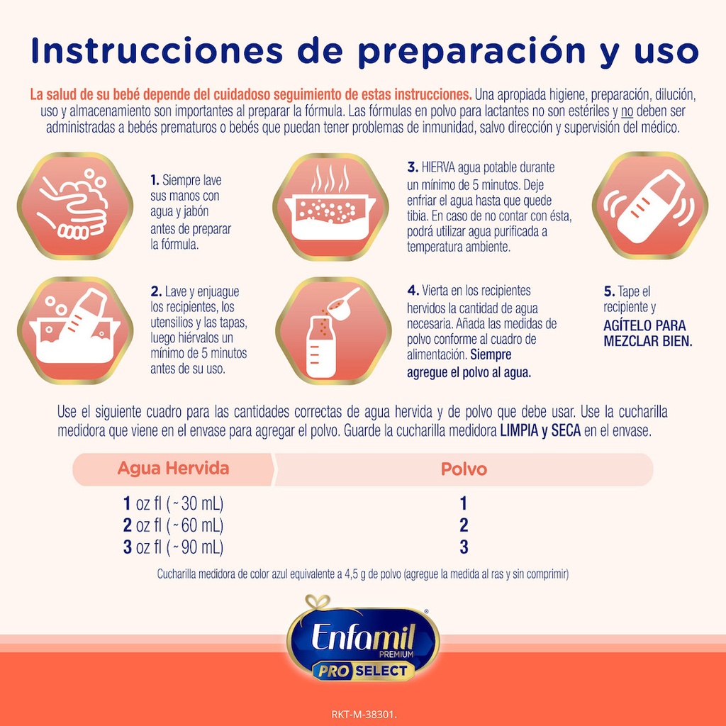 Fórmula Infantil Especializada Enfamil Pro Select Ar 900 G