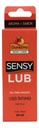 Lubricante Comestible Sensy Lub Con Aroma Y Sabor 60 Ml Sabor Durazno