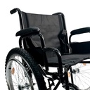 SEVEN MINE Silla de Ruedas Todo Terreno| Neumáticos Traseros 24” [Tipo Bicicleta de Montaña], Llantas Anchas Delanteras 8x2” | Descansabrazos tipo Escritorio y Descansapies Abatibles