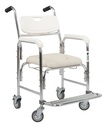 Silla Para Baño 3 En 1 Ducha Comodo Wc Ruedas Medical Ligera Descansapies