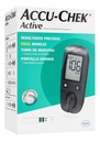 Accu Chek Glucómetro Active Con 10 Tiras Y 10 Lancetas Color