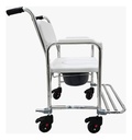 Silla De Baño Super Confort Sc-420 Con Ruedas Y Tapa 3 En 1