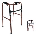 Andadera Para Adulto De Aluminio  Color Bronce Sc-916