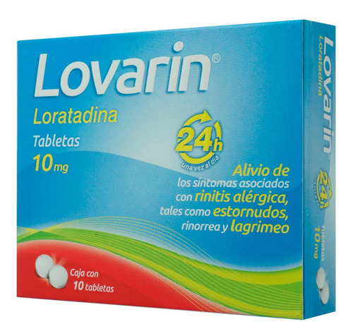 Lovarin Tableta 10 Mg, 10 Tabletas