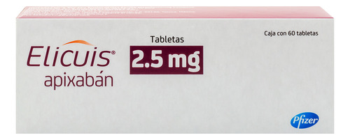 Elicuis Tableta 2,5 Mg, 60 Tabletas