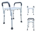Banco Para Baño Con Brazos Desmontables - Confort- Seguridad