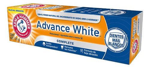Pasta Dental Arm & Hammer Advance White Complete 121gr