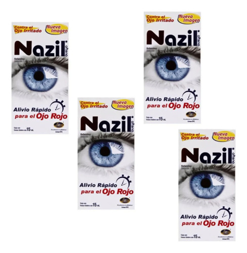 Nazil Oft 15 Ml Pack C/4 Pzs