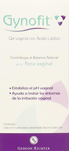 Gynofit Gel Vaginal Con Acido Lactico 6 Aplicadores 5 Ml