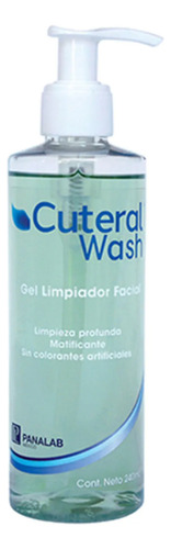 Cuteral Wash Gel Dermolimpiador Facial Ideal Para Pieles Con