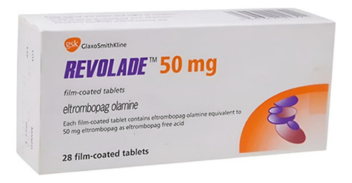 Revolade Revolade Tableta 50 Mg, 28 Tabletas - Novartis Pharma Ag
