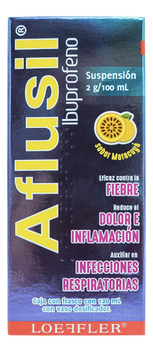 Aflusil Suspensión 2 G/100 Ml, 1 Frasco 120 Ml + Vaso Dosificador